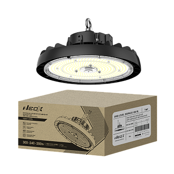 Светильник складской светодиодный UHB-LEVEL 300PA3C-SB-BL 100-277В 300/240/200Вт 175Лм/Вт 3CCT 5лет IP66 NEOX в Находке