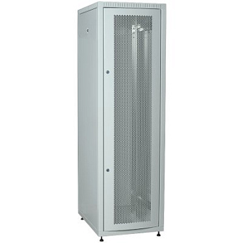 ITK Шкаф сетевой LINEA E 42U 600х800мм двери 2шт перфорированная передняя дверь задняя металлическая серый в Находке
