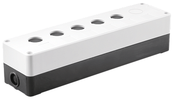 Корпус поста КП105(6) для 5(6) кнопок белый IEK в Находке