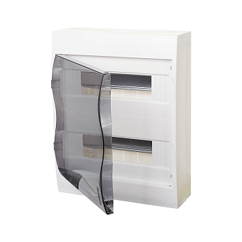 Щит распределительный навесной пластиковый с прозрачной дверью City9 24 мод. 326х256х96 IP40 SE в Находке