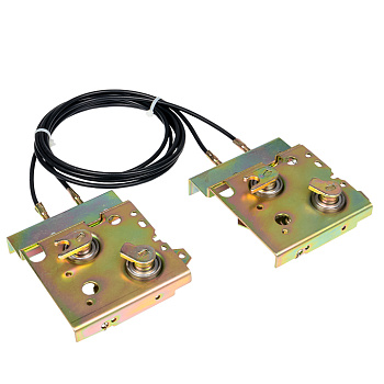 Механическая взаимоблокировка двух ВА45 тросами EKF в Находке