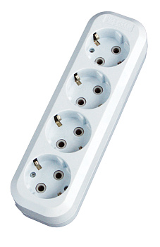 Колодка 4 места 16А 3,5кВт с/з Эксперт EKF PROxima в Находке