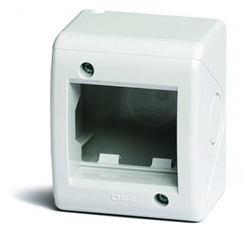 Модульная настенная коробка для электроустановочных изделий изделий VIVA, IP40,2мод. DKC в Находке