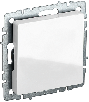 Заглушка с суппортом BRITE IEK белая в Находке