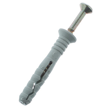 Дюбель с шурупом 6х40 (200 штук в упаковке) потай в Находке