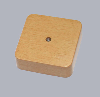 Коробка распределительная для кабель-канала 80х80х25мм бук в Находке