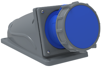 Розетка стационарная ССИ-133 63А-6ч/200-250В 2Р+РЕ IP67 MAGNUM IEK в Находке