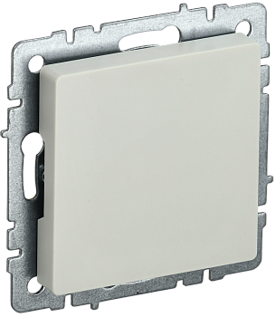 Заглушка с суппортом BRITE IEK бежевая в Находке