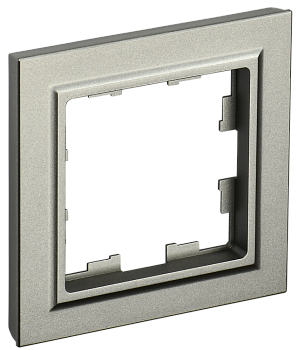 Рамка одинарная BRITE IEK шампань в Находке