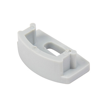 Заглушка для профиля 1607 с отверстием REXANT (комплект 2 шт.) в Находке