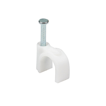 Скоба крепежная круглая  (9мм.) (50шт.) EKF PROxima в Находке