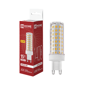 Лампа светодиодная LED-JCD 15Вт 230В G9 4000К 1400Лм IN HOME в Находке