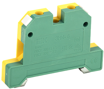 Зажим наборный IEK ЗНИ-6PEN 6мм2 (JXB-земля) в Находке