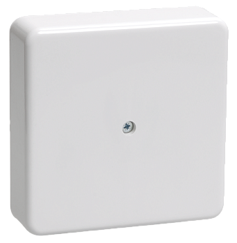 Коробка IEK КМ41212-01 распределительная для открытой установки 75х75х20 мм белая (6 клемм 6мм2) в Находке