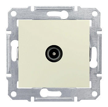 Розетка телевизионная SEDNA Schneider Electric крем в Находке