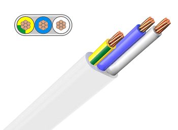 Провод ШВВП (ПВСП, ПУГВВ) 3х2,5 в Находке