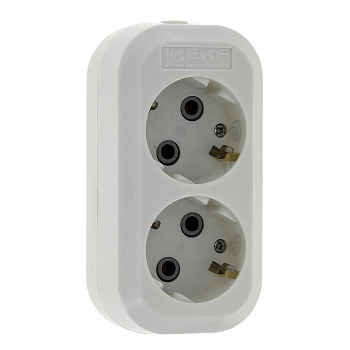 Колодка 2 места 16А 3,5кВт с/з Эксперт EKF PROxima в Находке