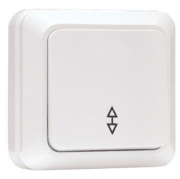 Рим Выключатель проходной 1-клавишный 10А белый EKF в Находке