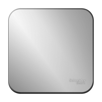 Выключатель одноклавишный BLANCA SE накладной с изолирующей пластиной алюминий в Находке