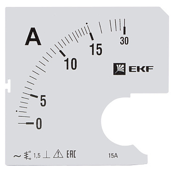 Шкала сменная для A961 15/5А-1,5 EKF PROxima в Находке