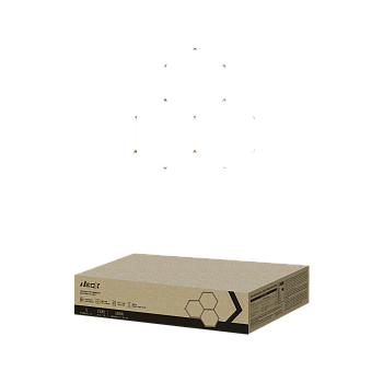 Светильник светодиодный ДБО-HEXAGON 3С-15065 150Вт 230В 6500К 3 соты 0.5м шнур с вилкой 1617x1611мм NEOX в Находке