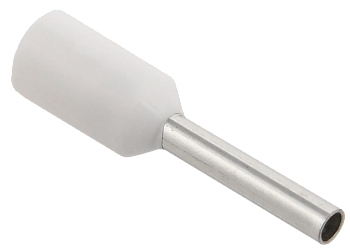 Наконечник-гильза Е7508 0,75мм2 с изолированным фланцем белый (100 шт) IEK в Находке