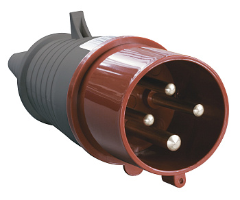 Вилка 024 3Р+РЕ 32А 380В IP44 IEK в Находке