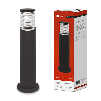 Светильник уличный напольный НБУ ART-PT-1xA60-BL алюминиевый 600мм черный IP54 IN HOME в Находке