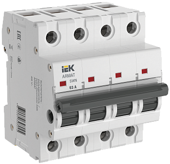 Выключатель нагрузки SWN 4P 63А ARMAT IEK в Находке