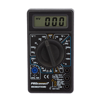 Портативный мультиметр M830B (DT830B) PROconnect в Находке