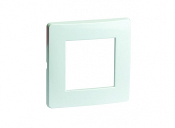 Рамка на 2 модуля (одноместная), белая, RAL9016 DKC в Находке