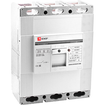 Автоматический выключатель EKF PROxima ВА99-800 3P 630А 35кА в Находке