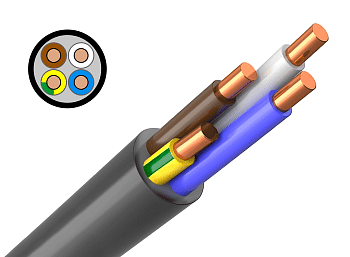 Кабель ВВГ-нг(А)-LS 4х1,5 ГОСТ в Находке