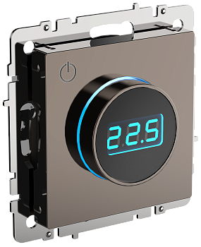 Термостат электронный с индикацией BRITE бронза IEK в Находке