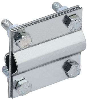 Зажим заземления крестообразный стержень-стержень оцинкованная сталь IEK в Находке