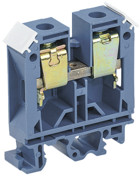 Зажим IEK наборный ЗНИ-35мм2 (JXB125А) синий в Находке