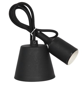 Патрон Е27 силиконовый со шнуром 1м черный IN HOME в Находке