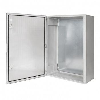 Щит пластиковый с монтажной платой прозрачная дверь 800х600х260 мм IP65 EKF PROxima в Находке
