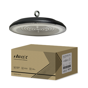 Светильник складской линзованный светодиодный UHB-2L 200Вт 230В 5000К 21000Лм 105лм/Вт IP65 без пульсации NEOX в Находке