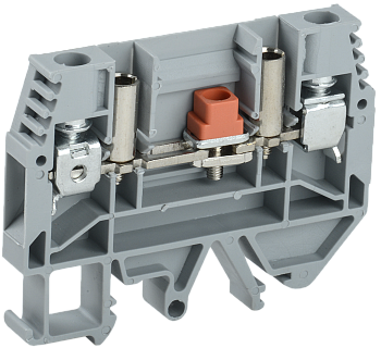 Клемма винтовая КВИ-6-И измерительная 6мм2 серая IEK в Находке