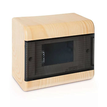 Щит распределительный навесной пластиковый ЩРН-П-9 модулей 222х160х93мм IP40 сосна в Находке