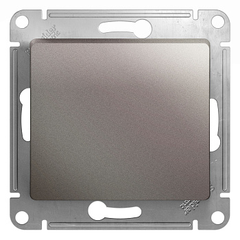 Выключатель одноклавишный Glossa SE платина в Находке