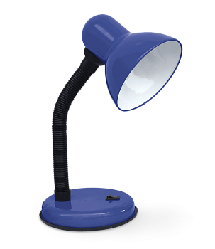 Светильник настольный под лампу на основании СНО 22ТС-E27 230В СИНИЙ (с подвесом) IN HOME в Находке