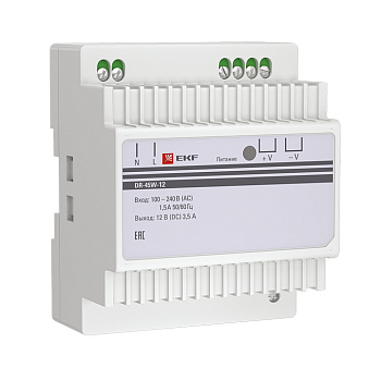 Блок питания 12В DR-45W-12 EKF PROxima в Находке