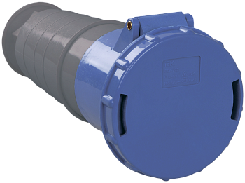 Розетка 233 переносная 2Р+РЕ 63А 220В IP54 IEK в Находке