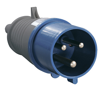 Вилка 023 2Р+РЕ 32А 220В IP44 IEK в Находке