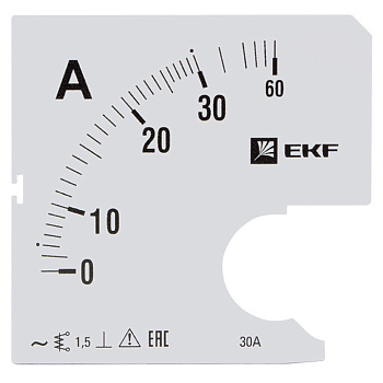 Шкала сменная для A961 30/5А-1,5 EKF PROxima в Находке