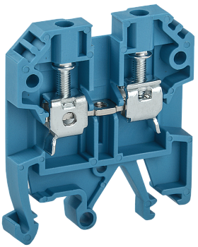 Клемма винтовая КВИ-4мм2 синяя IEK в Находке