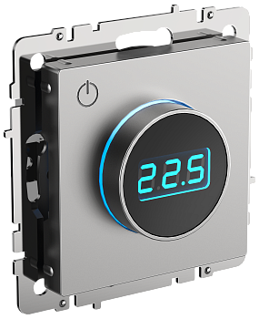 Термостат электронный с индикацией BRITE сталь IEK в Находке