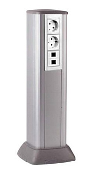 Алюминиевая колонна 0,5 м, цвет светло-серебристый металлик DKC в Находке